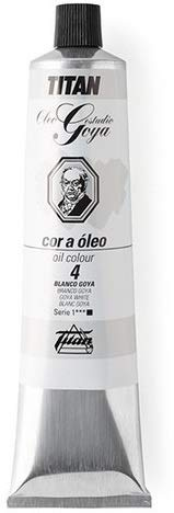 Goya Titan Weiße Farben Öl - Rohr von 200 ml, 4-Weiß Goya