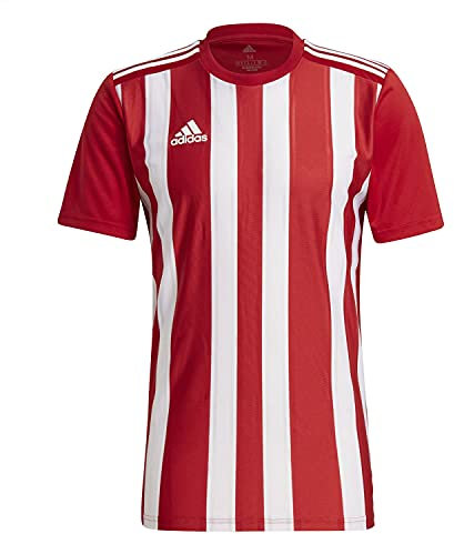 Adidas GN7624 Striped 21 JSY T-Shirt Men's Team Power red/White M