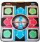 Monsterzeug Retro Tanzmatte, Musikmatte für Kinder und Erwachsene, Partyspiel für Geburtstage, 90 x 80 x 2,5 cm