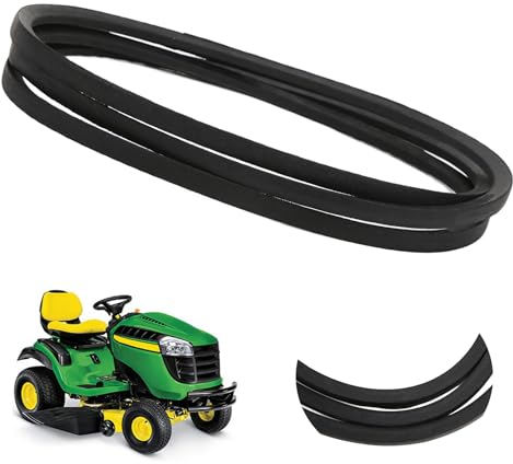 Cinghia per tosaerba GX20072 di ricambio, Cinghie di trasmissione per modelli della serie L100 di John Deere 42in Cut Riders