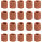 VILLCASE 20pcs Aquatic Water Plant Fixed Ring, Aquarium Plant Pot Fixed Holder, Fish Tank Plant Cultivation Fixed Ring Base, Aquarium Landscape Ceramic Plant Pot Gravity Ring