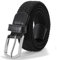 XZQTIVE Gürtel Kinder Stretchgürtel für Mädchen und Jungen, Schwarz, 85cm