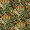 VEELIKE Papier Peint Feuillage Vert Papier Peint Adhesif Fleur Noir Vintage Tropicale Mural Papier Adhésif pour Meuble Chambre Armoire Rouleau Adhesif Decoratif Salon Salle de Bain 44.5cm×300cm
