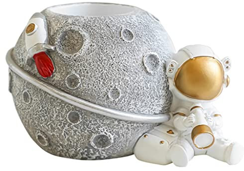 JYARZ Pot à Stylo Porte Crayon Porte-Stylo Accessoires Creative Desktop Porte-Crayon métallique Polyvalent for Cadeaux, Enfants, étudiants et Bureau de Bureau Range Stylo Bureau (Color : A-Rose Gold)