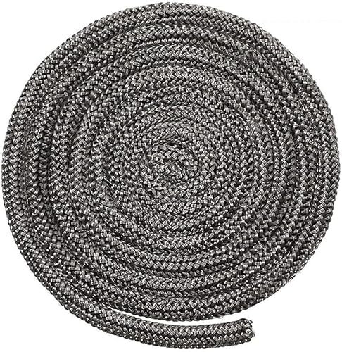 YUETTYY Cuerda de sellado de estufa, sello de puerta de estufa de leña, sellador de fibra de vidrio para estufas, ahumadores, chimeneas, quemadores de leña, vidrio, resistente al calor y al fuego (8