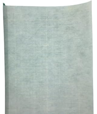 Interfacing Iron on White & Black Light, Medium,Heavy Weight 75cm Wide (White, Medium Weight x 3 Meter)