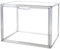 Vitrine en verre acrylique | Protection contre la poussière pour figurines de manga, blocs de serrage, voitures modèles, etc. | 36 x 27 x 22 cm