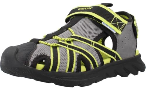 Geox JUNIOR J SANDAL AIRADYUM BO BLACK/GREY 24_EU
