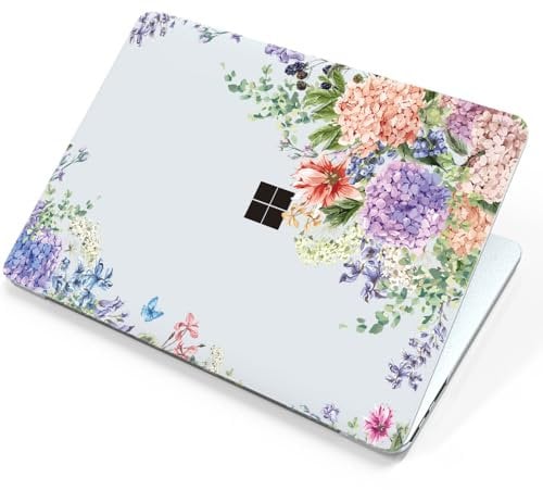 MUSHUI Case Compatible with Microsoft Surface Laptop Go 3 12.4 inch 2023 / Laptop Go 2 2022 / Laptop Go 2020 (Model: 2013/1943), Ultra-thin & Durable Plastic Hard Shell Cover, OMi-6