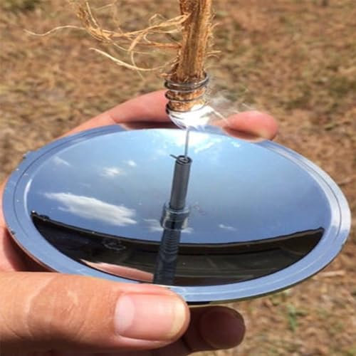 Briquet solaire pour camping, survie d'urgence, allume-feu, coupe-vent, outil d'extérieur