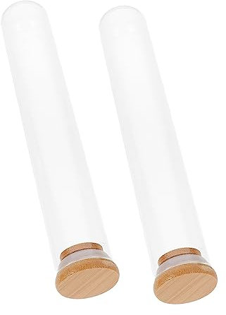 Cabilock Glasfläschchen Mit Getrockneten Blumen Landschaftsglasabdeckung Dekorative Abdeckung Für Getrocknete Blumen Für Die Inneneinrichtung