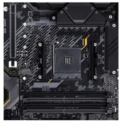 QWEOWW Placa Madre Fit For ASUS TUF Gaming X570-PLUS (WiFi), sin disipador de Calor M.2, zócalo AM4 DDR4 de 128 GB.