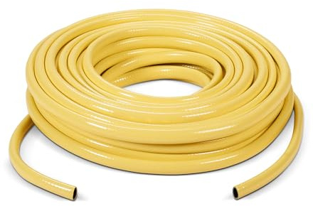 blizz-z Profi-Wasserschlauch 3-lagig Länge: 50 m, Anschluss: 1/2 Zoll | Durchmesser: 12,5 mm - elastisch, UV-beständig - Betriebsdruck: bis 25 bar - mit Kreuzgewebe aus Garn - Made in EU