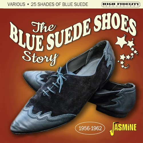 The Blue Suede Shoes Story 25 Shades of Blue Suede