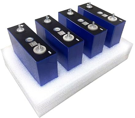 12V 320Ah LiFePO4 (3,2V*4) batteria ricaricabile al litio grado A, 10.000+cicli profondi, durata di oltre 10 anni, per camper, barca, off-grid, sistema solare