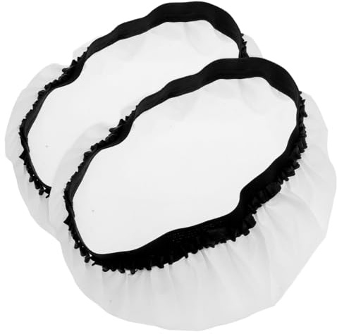 ASAKKURA 2 Stück Stoff Diffusor Lampenschirm 27cm für Fotolampe Lichtabdeckung Aufhelllicht Weich