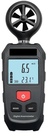 Digitales Anemometer, Windchill-Taupunkt-Luftdruckprüfer, Hand-Windmesser