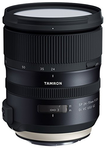 Tamron SP 24-70mm F/2.8 Di VC USD G2 para cámaras réflex Digitales Canon (Tamron 6 años de garantía Limitada de Estados Unidos)