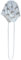 Döll Baby-Jungen Inka Bindemütze Strick Mütze, Blau (Ballad Blue 3004), 39 cm