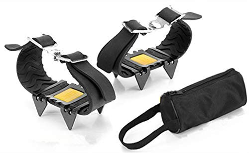 Toasis Eiskrallen mit Spikes, Steigeisen und Zugstangen für Schuhe und Stiefel