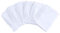 HOULIFE 6 Stücke Damen Klein Weiß Taschentücher aus Reiner Baumwolle mit Spitzen 25x25cm für Alltagsgebrauch&Hochzeit