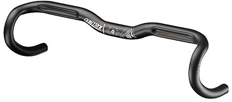 Controltech One Alloy Gravel Bar, 31.8x500mm, Black, Laser-etched Logo