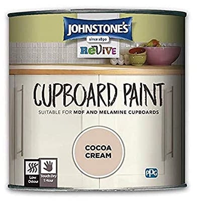 Johnstone's 431004 Cupboard Paint Cocoa Cream 750 ml