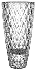 Villeroy und Boch - Boston Kerzenständer, eleganter, dekorativer Ständer für Stabkerzen, Kristallglas, klar, 8.2 cm