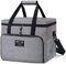 SPGOOD Kühltasche 20L/30L/40L Thermotasche Picknicktasche Groß Isoliert Faltbar Gefriertasche Warmhaltetasche Lunchtasche Tiefkühltasche Cooler Bag Einkaufstasche für Strand/Picknick/Camping/BBQ(40L)