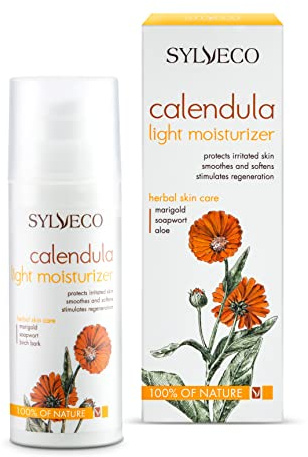 SYLVECO Feuchtigkeitscreme Gesicht mit Betulin 50ml - Naturkosmetik Hautpflege - Gesichtscreme Moisturizer für Trockene und Empfindliche Haut - Natürliche Vegan Creme für Damen und Männer