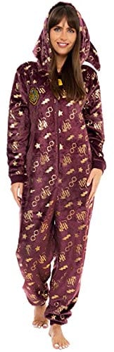 Harry Potter Damen Onesie Rot X-Large