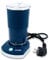Venga! Mini Bollitore Elettrico Compatto, 380 ml, Temperatura Regolabile, Doppia Parete, Display della Temperatura, Blu Navy/Acciaio Inossidabile, 600 W, VG TMUG 3000 BU