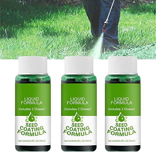 59ml Trädgårdsgräsmatta flytande spray, 2/3 st hydromousse flytande gräsmatta Grässkott Växtvätska, flytande gräsgödsel för trädgårdsgräsmatta (3 st)