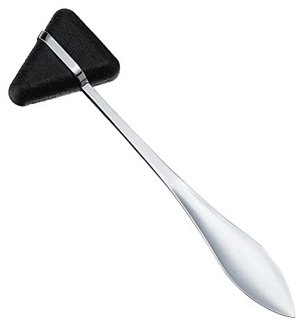Martello Neurologico Classico Martello neurologico per Riflessi, per Risposte di Stiramento Muscolare Riflessi Articolari, Martello Neurologico Riflesso Muscolare Martello Diagnostico Sanitario, Nero