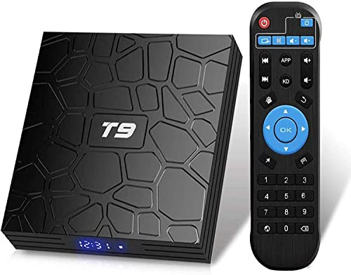 Android 10.0 TV Box, Set Top Box 4 GB RAM 64 GB Rom, RK3318 64 Bit Arm Cortex-A53 @ Fino A 1,5 GHz Supporta 2.4G 5G Dual Wifi/8K/BT 5.0/3D/USB 2.0/H.265 Smart TV Box,2gb+16gb