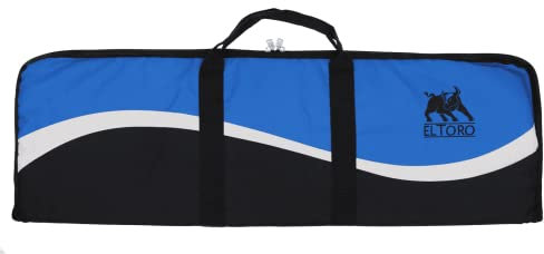 elToro Wave - Bogentasche, aus robustem wasserabweisenden Cordura, für Recurvebögen (Himmelblau)