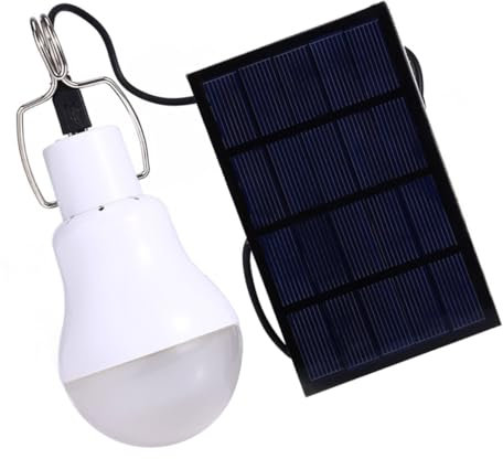 OSALADI hängende Solarbirnen Hängen solar gartenbeleuchtung gartenlampe solar solarleuchten für außen Solarleuchten für draußen LED-Solarbirne tragbares Außenlicht Schminktisch