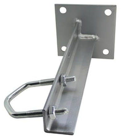 Soporte de Antena de Pared 20 cm, Duradero y Ajustable; Ideal para Mejorar la recepción de señal en Exteriores o Interiores.