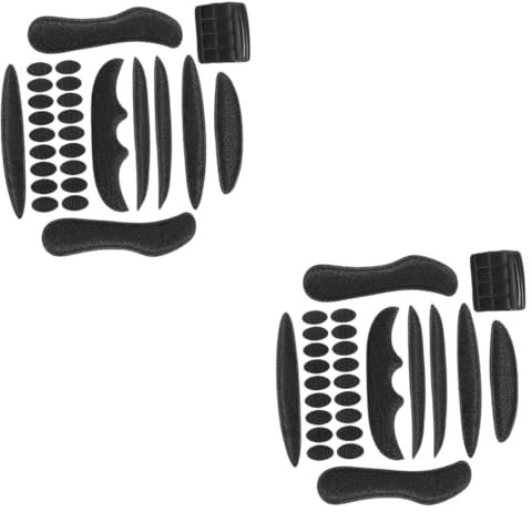 Mipcase 2sets Cycling Helmet Pad Absorption Sponge Riding Helmet Protector and Pads for Bike