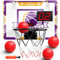 EagleStone Mini Panier de Basket pour Enfants, 4 Ballons, Score Électronique, Ventouse, pour Garçons et Filles. Panier Mural pour Porte ou Mur, Jouet Cadeau pour Âges 3 à 10 Ans