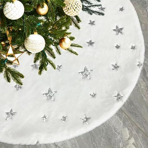 Weihnachtsbaum Decke 78cm Weihnachtsbaumdecke Rund, Weihnachtsbaum Rock Christbaumdecke Rund, Weihnachtsdecke Weihnachtsbaum Teppich Rund Tannenbaum Decke, Baumdecke Weihnachtsbaum Weihnachtsbaum Deko