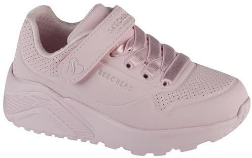 Skechers Uno Lite Baskets, Chaussures de Sport, Light Pink Synthetic/Trim, 38 EU