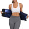 Jueachy Waist Trimmer for Women Workout: Sweat Waist Trainer for Womens - Easy Clean for Men Gym Black