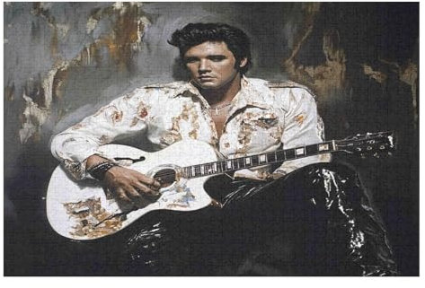 For Adult, 1000 Pieces Wooden Jigsaw Puzzle,Home Decoration,Elvis Presley 1000 PCS—75 * 50cm