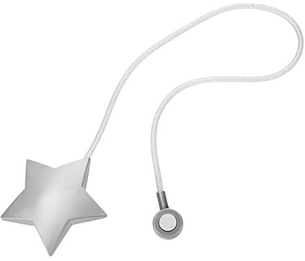 Alipis Curtain Hooks Clips Magnetic Curtain Tiebacks No Drill Wall for Living