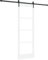 vidaXL Porte Coulissante Orkdal Blanc 73.5X211 cm Avec Kit de Quincaillerie Pour Installation Intérieure Moderne Porte Contemporaine Entrée Bois Salon Chambre Salle à Manger