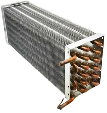 417x155x115mm Luftgekühlter Verdampfer-Kondensator Kühlschrank Vitrine Gefrierschrank Kuchenschrank Reines Kupferrohr Aluminiumflosse