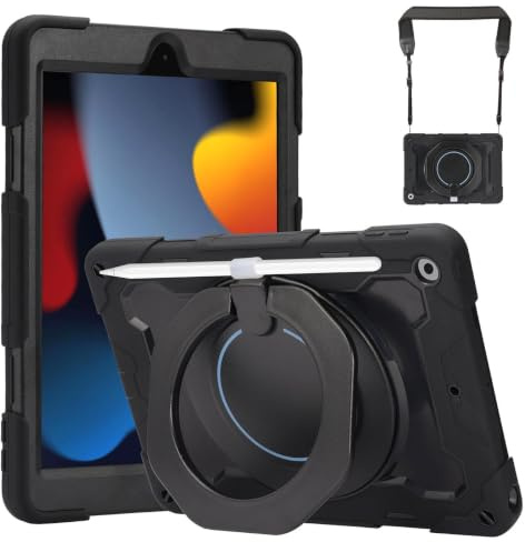 CoolGadget Outdoor Tablet Hülle für iPad Air 3/4/5 10.9 Robust Schwarz