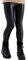 Toocool - Leggings para niña, efecto piel, color fucsia, Negro , 6 años
