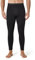 LAPASA Herren Innenfleece Thermo Unterhose, Thermohosen 1er Pack Funktionsunterwäsche Extra warm Thermoflux M25, M, Schwarz (Extra warm)